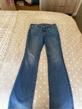 American Eagle Outfitters Curvy High-Rise Skinny Kick Jeans